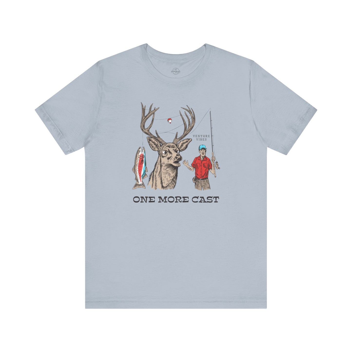 One More Cast - Unisex Jersey Tee