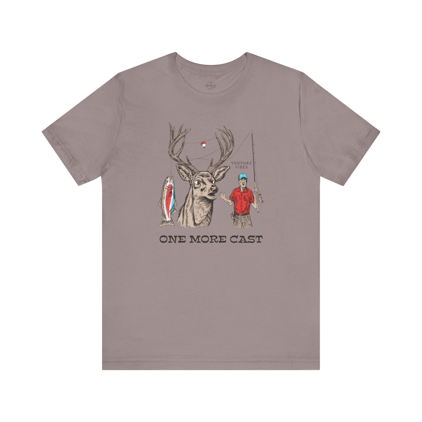 One More Cast - Unisex Jersey Tee
