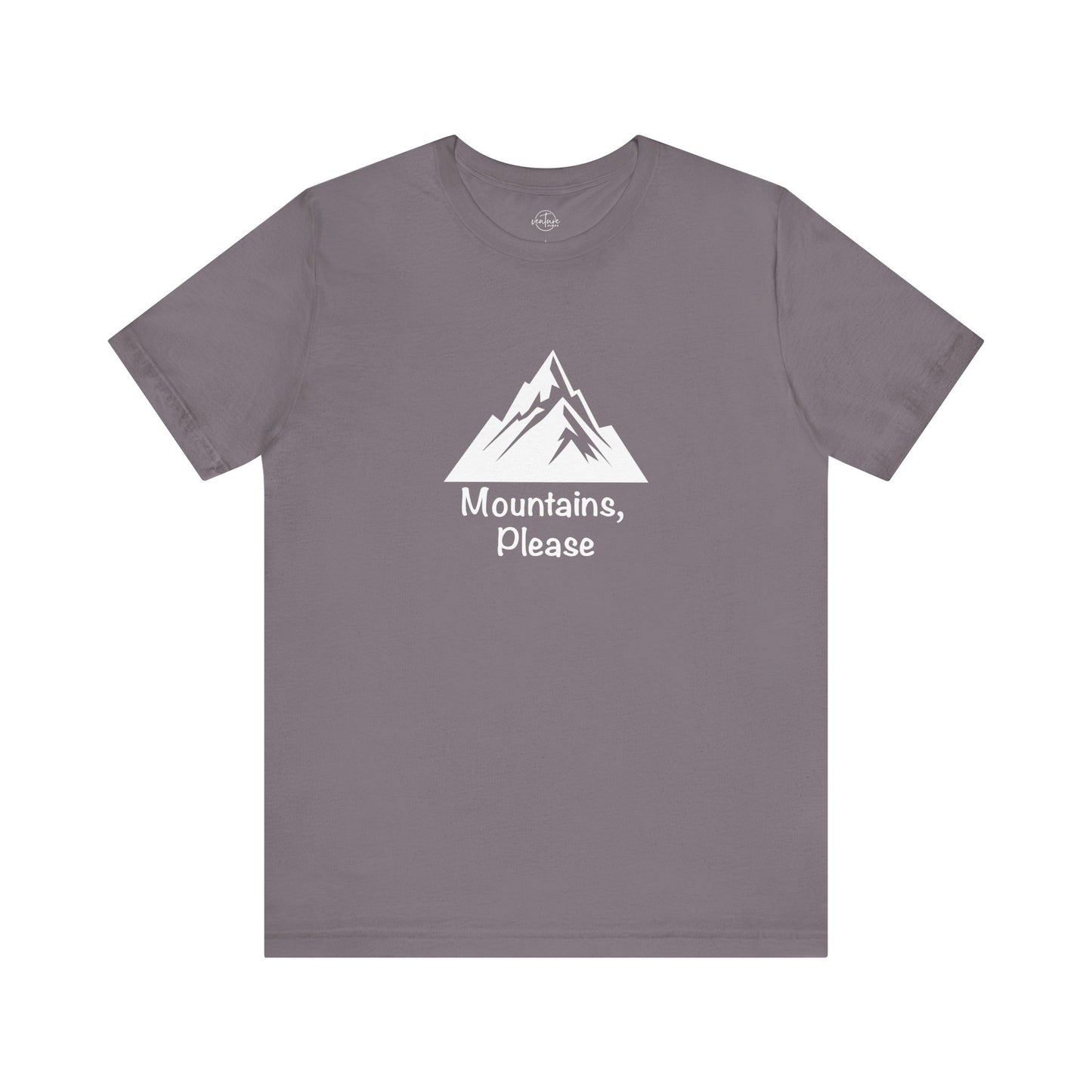 Mountains, Please - Unisex Jersey Tee