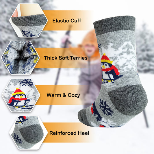 Venture Vibes Merino Toddler Socks