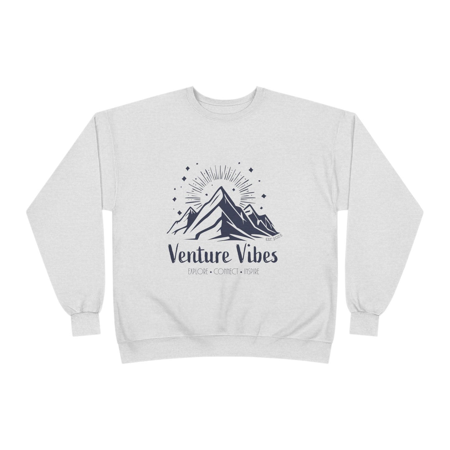 Mountain Vibes - Unisex EcoSmart Crewneck