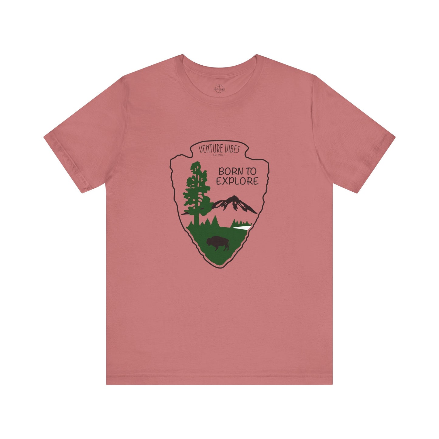 Born To Explore - Unisex Jersey Tee