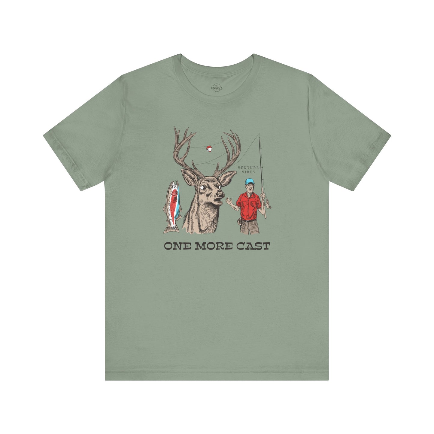 One More Cast - Unisex Jersey Tee