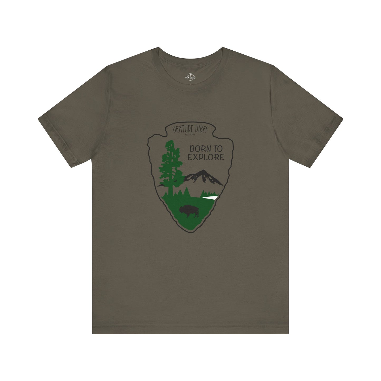 Born To Explore - Unisex Jersey Tee