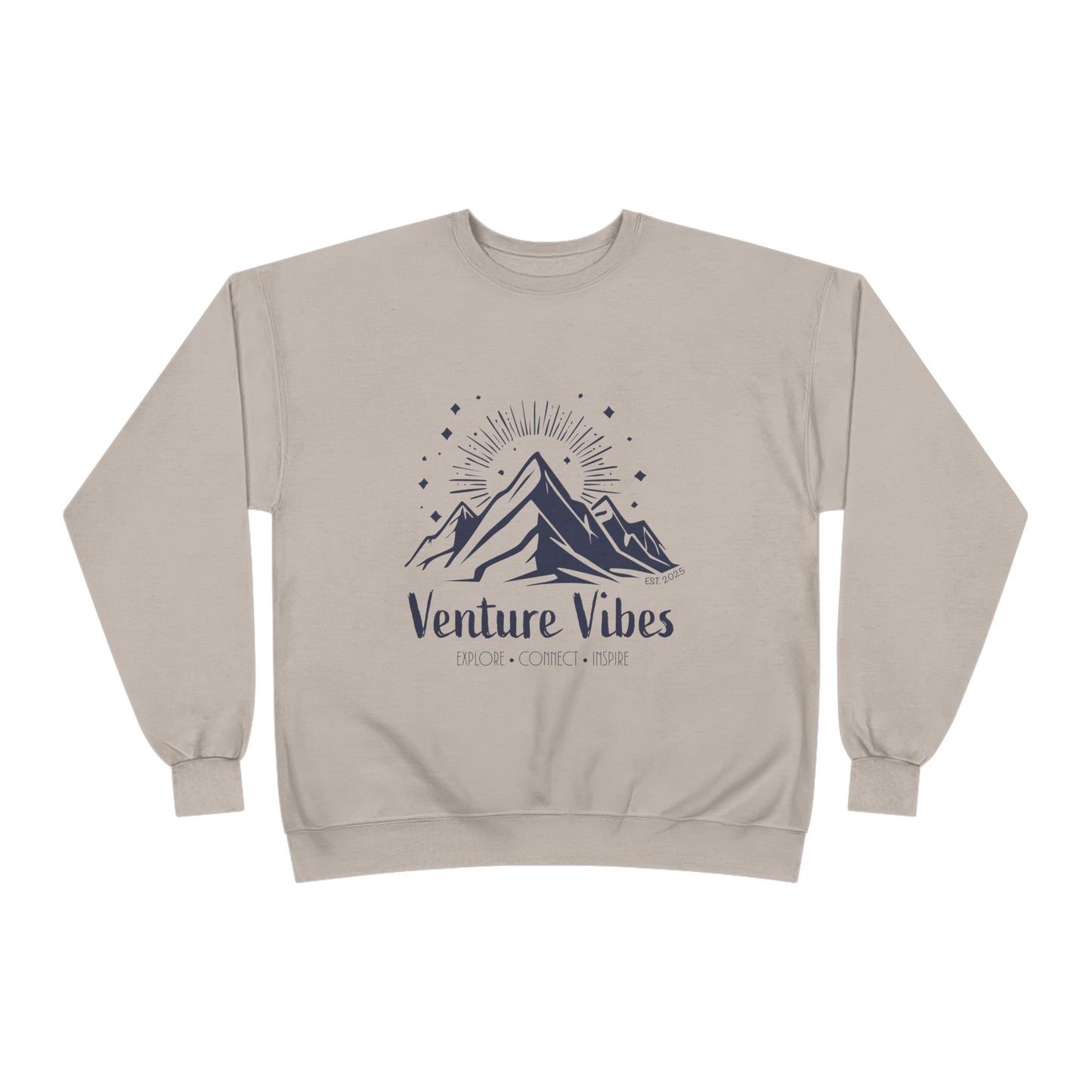 Mountain Vibes - Unisex EcoSmart Crewneck