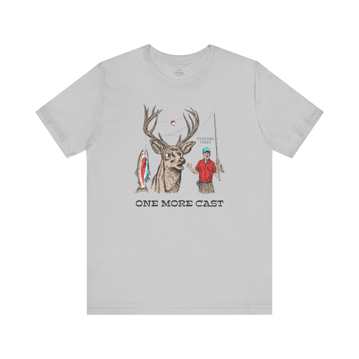One More Cast - Unisex Jersey Tee