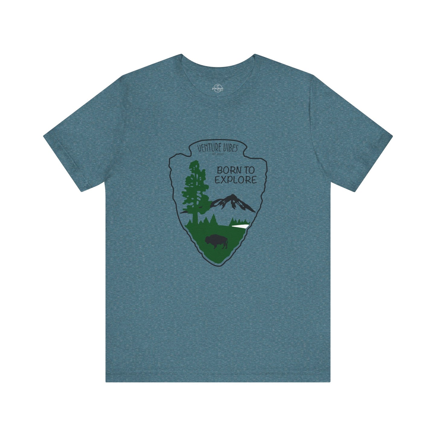 Born To Explore - Unisex Jersey Tee