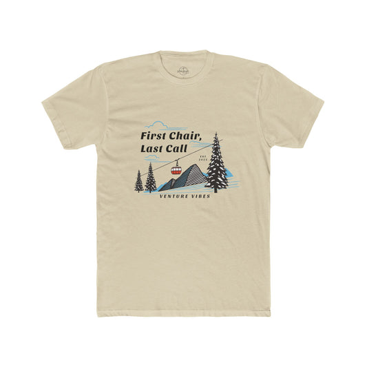 First Chair - Unisex Cotton Crew Tee