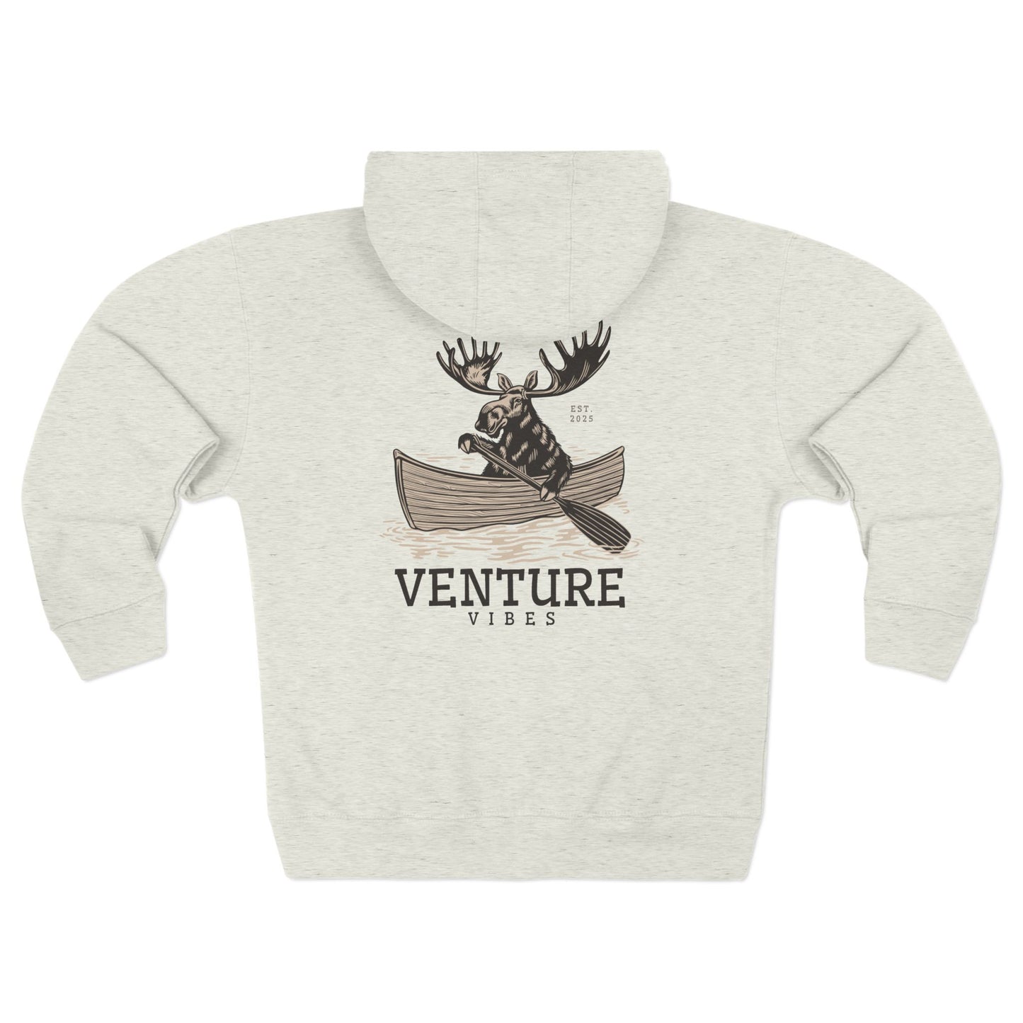 Moosin' Around - Unisex Zip Hoodie