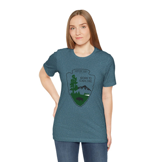 Born To Explore - Unisex Jersey Tee