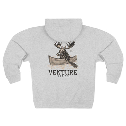 Moosin' Around - Unisex Zip Hoodie