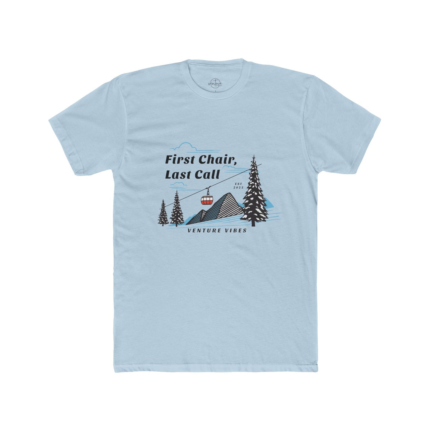First Chair - Unisex Cotton Crew Tee