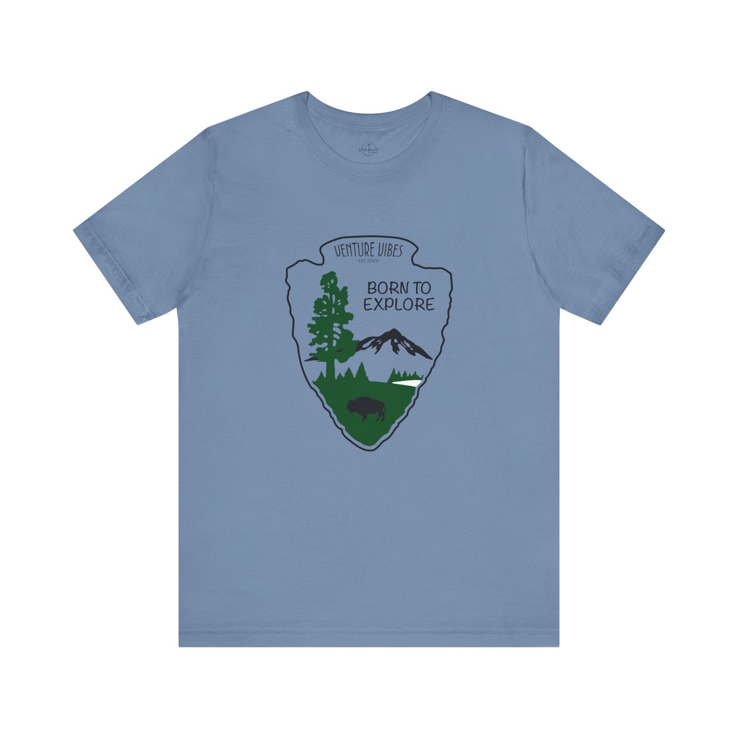 Born To Explore - Unisex Jersey Tee