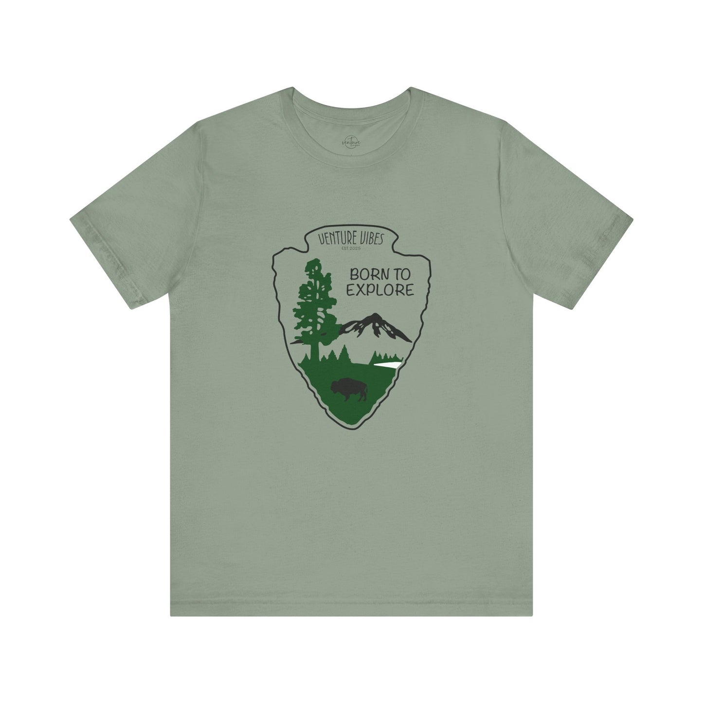 Born To Explore - Unisex Jersey Tee