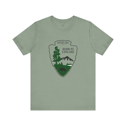 Born To Explore - Unisex Jersey Tee