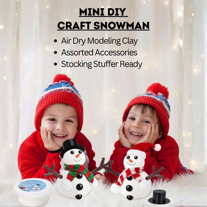 Mini DIY Craft Snowman