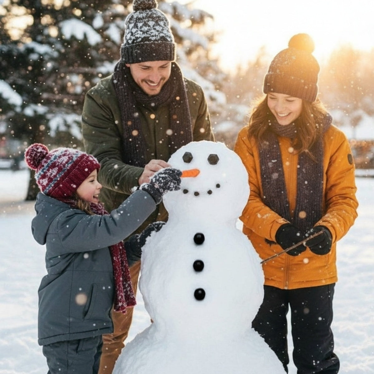 Reusable Snowman Kit